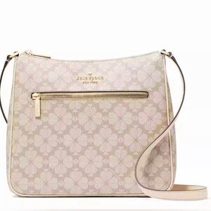 NWT♠️Kate Spade Flower Monogram Crossbody Bag